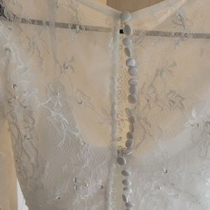 2 Piece Lace Wedding Dress